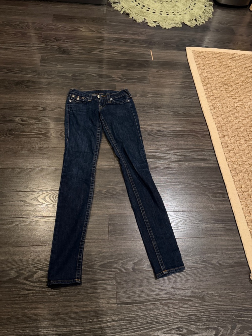 True Religion Dark Indigo Skinny Jeans for Women